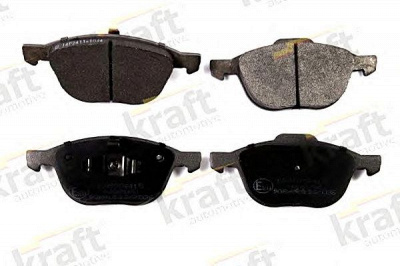 KRAFT AUTOMOTIVE 6006415 -  Комплект тормозных колодок, дисковый тормоз